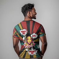 Fannie Lou Hamer T shirt with Pop Art Comic Style Design Bold Quote and Civil Rights Tribute - Wonder Print Shop