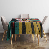Fannie Lou Hamer Tablecloth with Pop Art Comic Style Design Bold Quote and Civil Rights Tribute - Wonder Print Shop