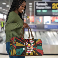 Fannie Lou Hamer Travel Bag with Pop Art Comic Style Design Bold Quote and Civil Rights Tribute - Wonder Print Shop