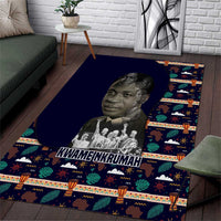 Kwame Nkrumah Area Rug Ghana Pan-African Print Design Portrait and Anti-Colonial Legacy Tribute - Wonder Print Shop