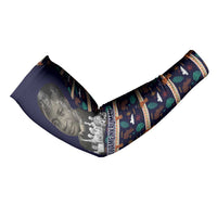 Kwame Nkrumah Arm Sleeves Ghana Pan-African Print Design Portrait and Anti-Colonial Legacy Tribute - Wonder Print Shop