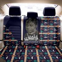 Kwame Nkrumah Back Car Seat Cover Ghana Pan-African Print Design Portrait and Anti-Colonial Legacy Tribute - Wonder Print Shop