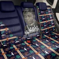 Kwame Nkrumah Back Car Seat Cover Ghana Pan-African Print Design Portrait and Anti-Colonial Legacy Tribute - Wonder Print Shop