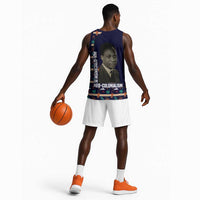Kwame Nkrumah Basketball Jersey Ghana Pan-African Print Design Portrait and Anti-Colonial Legacy Tribute - Wonder Print Shop