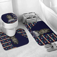 Kwame Nkrumah Bathroom Set Ghana Pan-African Print Design Portrait and Anti-Colonial Legacy Tribute - Wonder Print Shop
