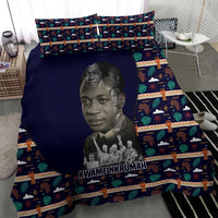 Kwame Nkrumah Bedding Set Ghana Pan-African Print Design Portrait and Anti-Colonial Legacy Tribute - Wonder Print Shop
