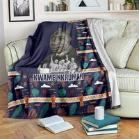 Kwame Nkrumah Blanket Ghana Pan-African Print Design Portrait and Anti-Colonial Legacy Tribute - Wonder Print Shop