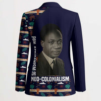 Kwame Nkrumah Blazer Ghana Pan-African Print Design Portrait and Anti-Colonial Legacy Tribute - Wonder Print Shop