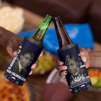 Kwame Nkrumah 4 in 1 Can Cooler Tumbler Ghana Pan-African Print Design Portrait and Anti-Colonial Legacy Tribute - Wonder Print Shop