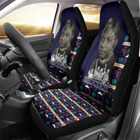 Kwame Nkrumah Car Seat Cover Ghana Pan-African Print Design Portrait and Anti-Colonial Legacy Tribute - Wonder Print Shop