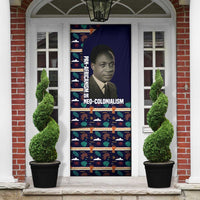 Kwame Nkrumah Door Cover Ghana Pan-African Print Design Portrait and Anti-Colonial Legacy Tribute - Wonder Print Shop