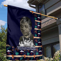 Kwame Nkrumah Garden Flag Ghana Pan-African Print Design Portrait and Anti-Colonial Legacy Tribute - Wonder Print Shop