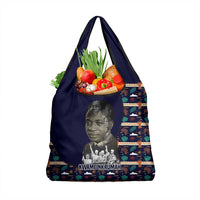 Kwame Nkrumah Grocery Bag Ghana Pan-African Print Design Portrait and Anti-Colonial Legacy Tribute - Wonder Print Shop