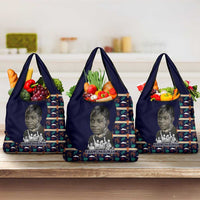 Kwame Nkrumah Grocery Bag Ghana Pan-African Print Design Portrait and Anti-Colonial Legacy Tribute - Wonder Print Shop
