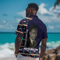 Kwame Nkrumah Hawaiian Shirt Ghana Pan-African Print Design Portrait and Anti-Colonial Legacy Tribute - Wonder Print Shop