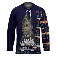 Kwame Nkrumah Hockey Jersey Ghana Pan-African Print Design Portrait and Anti-Colonial Legacy Tribute - Wonder Print Shop