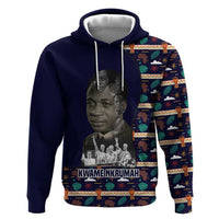 Kwame Nkrumah Hoodie Ghana Pan-African Print Design Portrait and Anti-Colonial Legacy Tribute - Wonder Print Shop