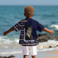 Kwame Nkrumah Kid Hawaiian Shirt Ghana Pan-African Print Design Portrait and Anti-Colonial Legacy Tribute - Wonder Print Shop
