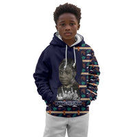 Kwame Nkrumah Kid Hoodie Ghana Pan-African Print Design Portrait and Anti-Colonial Legacy Tribute - Wonder Print Shop