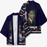 Kwame Nkrumah Kimono Ghana Pan-African Print Design Portrait and Anti-Colonial Legacy Tribute - Wonder Print Shop