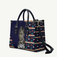 Kwame Nkrumah Leather Bag Ghana Pan-African Print Design Portrait and Anti-Colonial Legacy Tribute - Wonder Print Shop