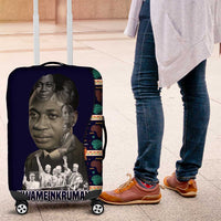Kwame Nkrumah Luggage Cover Ghana Pan-African Print Design Portrait and Anti-Colonial Legacy Tribute - Wonder Print Shop