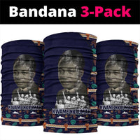 Kwame Nkrumah Neck Gaiter Ghana Pan-African Print Design Portrait and Anti-Colonial Legacy Tribute - Wonder Print Shop