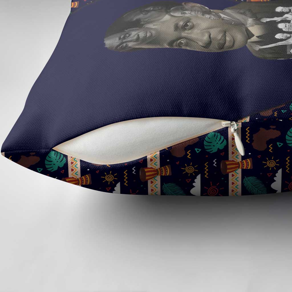 Kwame Nkrumah Pillow Cover Ghana Pan-African Print Design Portrait and Anti-Colonial Legacy Tribute - Wonder Print Shop