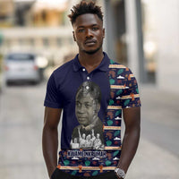 Kwame Nkrumah Polo Shirt Ghana Pan-African Print Design Portrait and Anti-Colonial Legacy Tribute - Wonder Print Shop