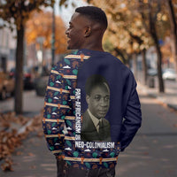 Kwame Nkrumah Sweatshirt Ghana Pan-African Print Design Portrait and Anti-Colonial Legacy Tribute - Wonder Print Shop