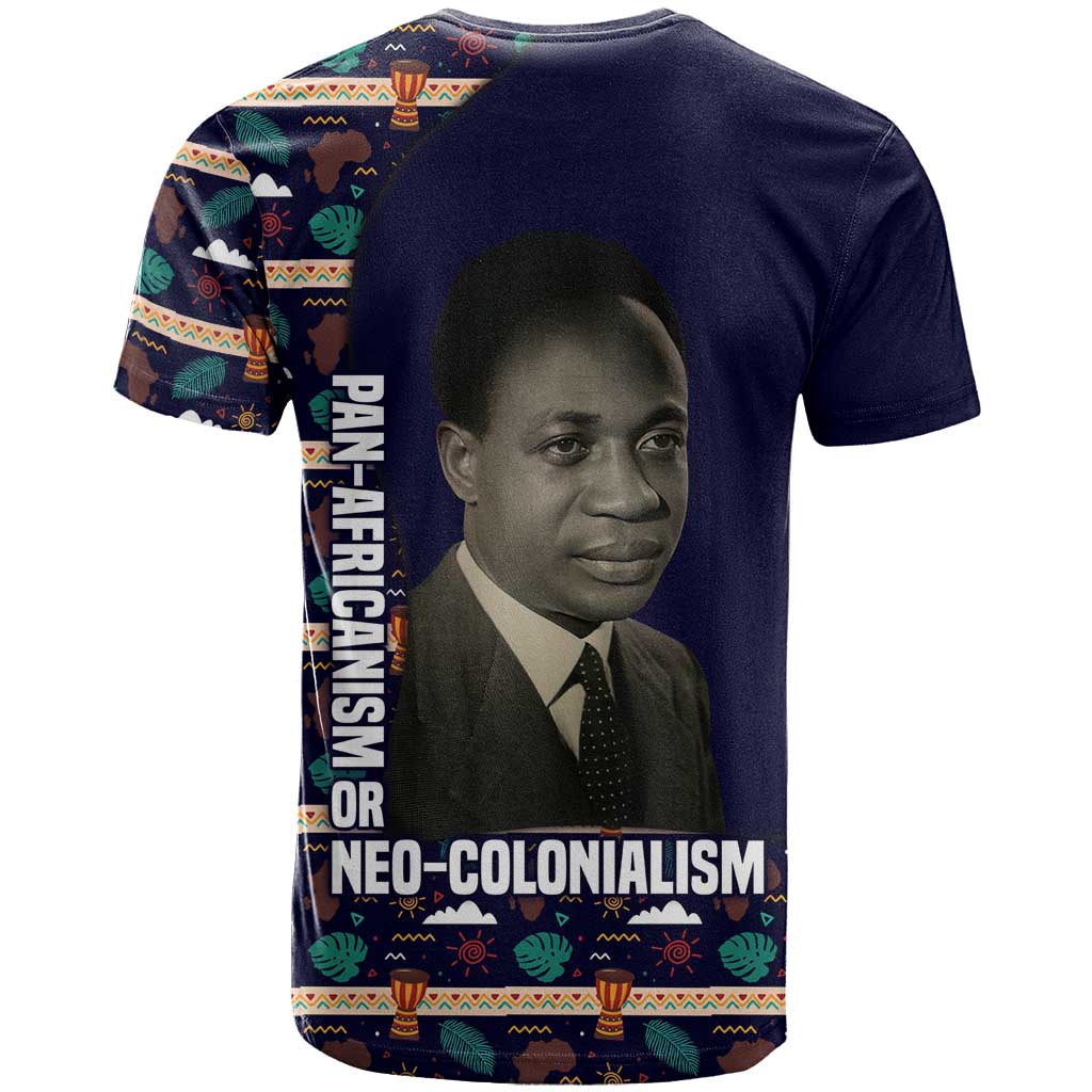 Kwame Nkrumah T shirt Ghana Pan-African Print Design Portrait and Anti-Colonial Legacy Tribute - Wonder Print Shop