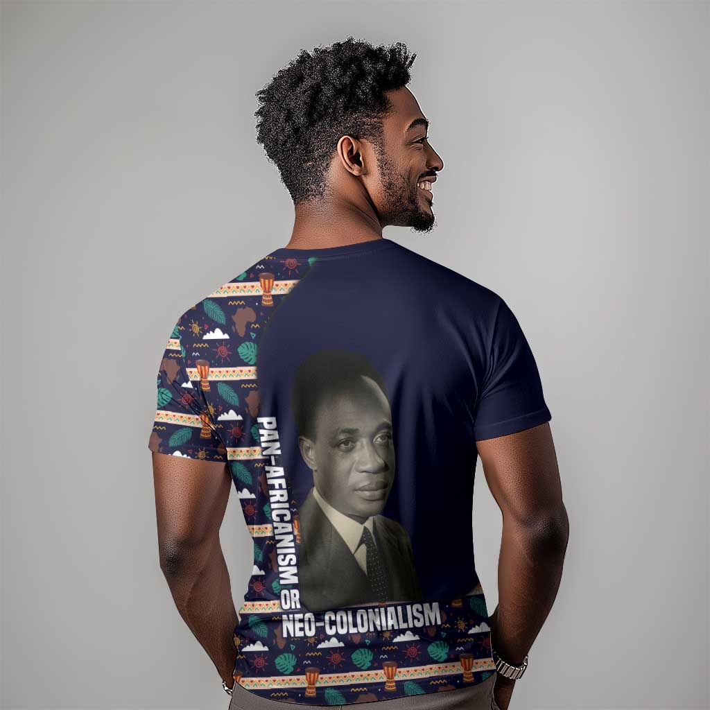 Kwame Nkrumah T shirt Ghana Pan-African Print Design Portrait and Anti-Colonial Legacy Tribute - Wonder Print Shop