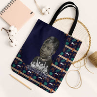 Kwame Nkrumah Tote Bag Ghana Pan-African Print Design Portrait and Anti-Colonial Legacy Tribute - Wonder Print Shop