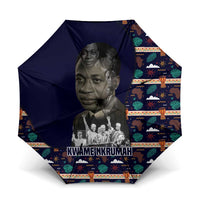 Kwame Nkrumah Umbrella Ghana Pan-African Print Design Portrait and Anti-Colonial Legacy Tribute - Wonder Print Shop
