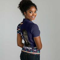 Kwame Nkrumah Women Polo Shirt Ghana Pan-African Print Design Portrait and Anti-Colonial Legacy Tribute - Wonder Print Shop