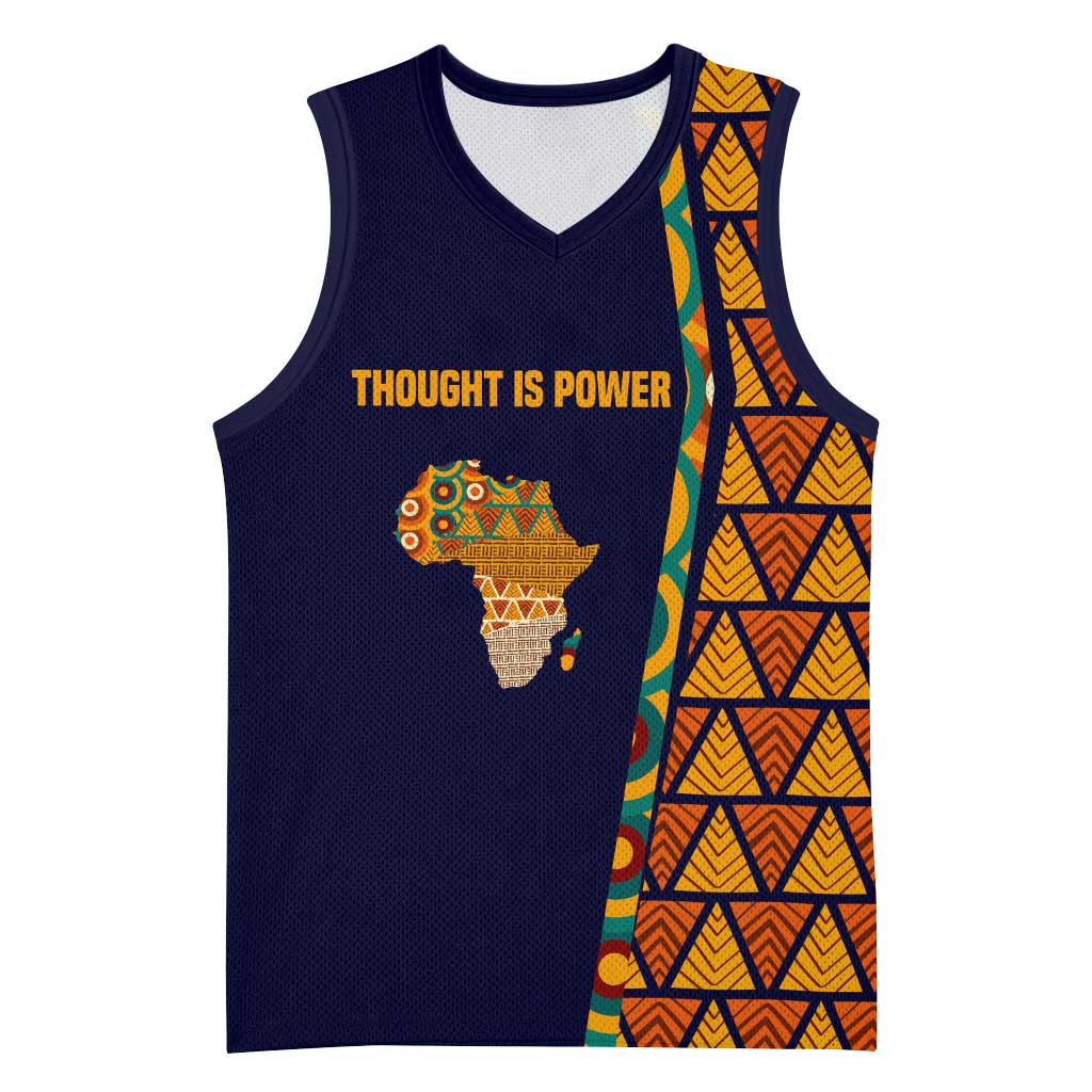 Kwame Nkrumah Ghana Basketball Jersey African Map Pattern Design and Economic Freedom Quote Tribute - Wonder Print Shop