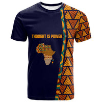 Kwame Nkrumah Ghana T shirt African Map Pattern Design and Economic Freedom Quote Tribute - Wonder Print Shop