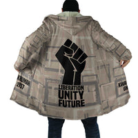 Kwame Nkrumah Cloak with Raised Fist Design and Independence Quote Ghana 1957 Tribute - Wonder Print Shop