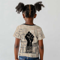 Kwame Nkrumah Kid T shirt with Raised Fist Design and Independence Quote Ghana 1957 Tribute - Wonder Print Shop