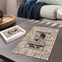 Kwame Nkrumah Puzzle with Raised Fist Design and Independence Quote Ghana 1957 Tribute - Wonder Print Shop