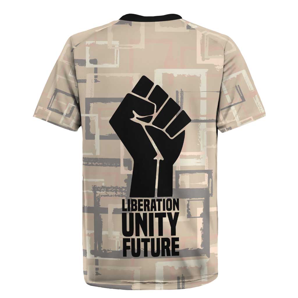 Kwame Nkrumah Rugby Jersey with Raised Fist Design and Independence Quote Ghana 1957 Tribute - Wonder Print Shop