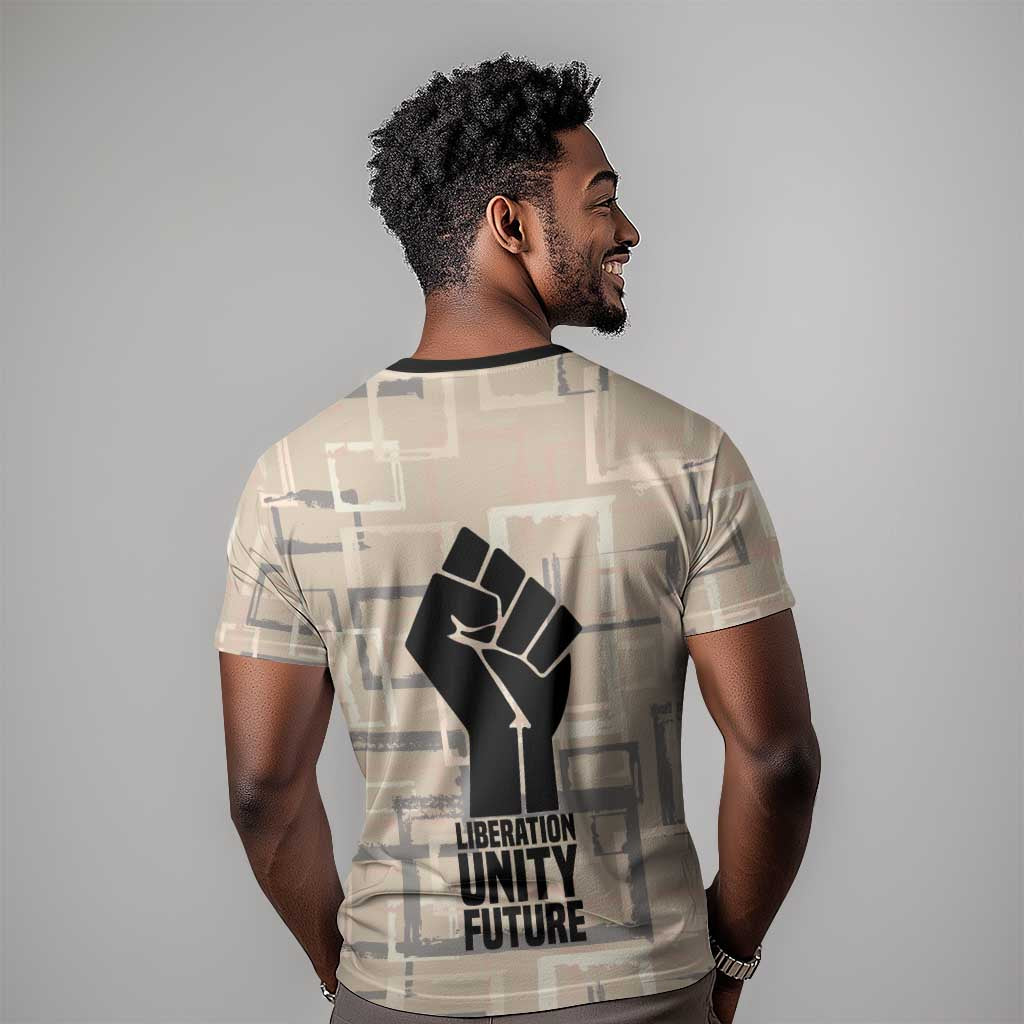 Kwame Nkrumah T shirt with Raised Fist Design and Independence Quote Ghana 1957 Tribute - Wonder Print Shop