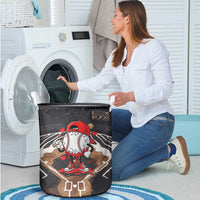 Baseball Drip Icecream Laundry Basket Boy Valentine Day Melting Cream Pattern