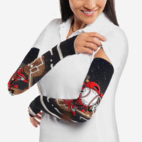 Baseball Drip Icecream Arm Sleeves Boy Valentine Day Melting Cream Pattern