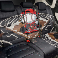 Baseball Drip Icecream Back Car Seat Cover Boy Valentine Day Melting Cream Pattern