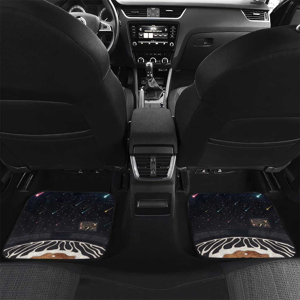 Baseball Drip Icecream Car Mats Boy Valentine Day Melting Cream Pattern