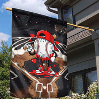 Baseball Drip Icecream Garden Flag Boy Valentine Day Melting Cream Pattern