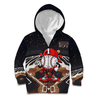 Baseball Drip Icecream Kid Hoodie Boy Valentine Day Melting Cream Pattern