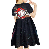 Baseball Drip Icecream Kid Short Sleeve Dress Boy Valentine Day Melting Cream Pattern