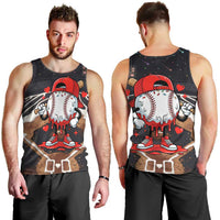 Baseball Drip Icecream Men Tank Top Boy Valentine Day Melting Cream Pattern